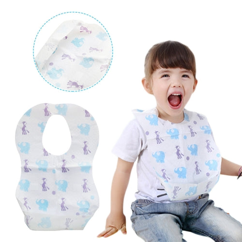 10 PCS/set Baby Disposable Waterproof Bib Saliva Towel
