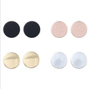 4Pairs/Set Fashion Round Stud Earrings for Women