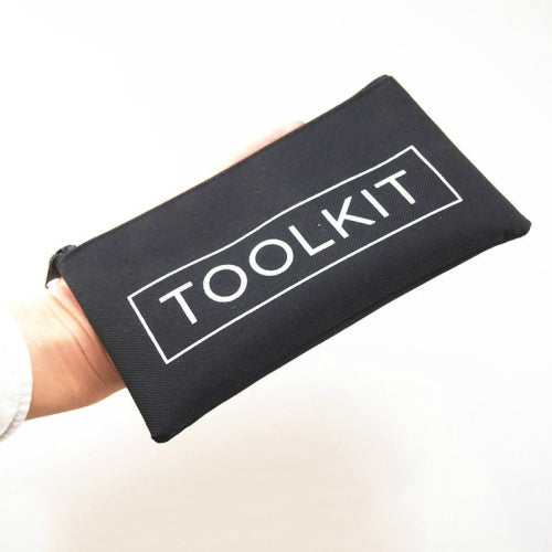 Oxford Cloth Simple Kit Repair Tool Storage Zipper Bag, Size:19 x 11cm