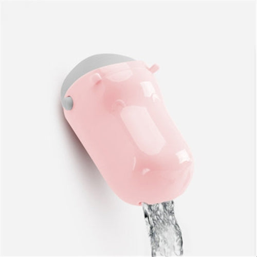 Children Hand Washing Extender Faucet Extension Sink(Pink)