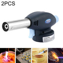 2 PCS 915 Model Portable Multi-function Flame Gas Torch Outdoor Camping BBQ Soldering Welding Refillable Cook Tool