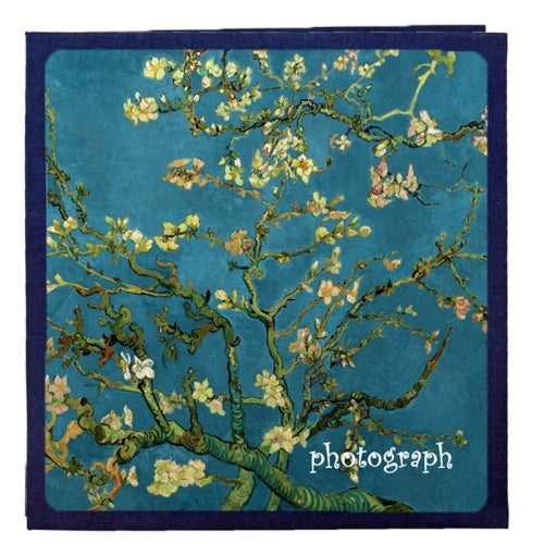 Retro Art DIY Handmade Photo Album Self-Adhesive Film Album, Colour:18 inch Apricot Blossom(40 White Card Inner Pages)