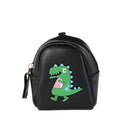 Creative Cartoon Dinosaur Zipper Mini Coin Purse(Black)