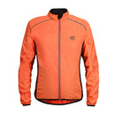 Reflective High-Visibility Lightweight Sports Jacket Packable Windproof Long Sleeve Sportswear, Size:XXL(Orange)