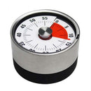 Kitchen Timer Countdown Timer with Magnetic Stainless Steel Timer, Color:6cm Black