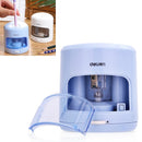Deli Electric Pencil Sharpener Home School Mechanical Sharpener Office School Supplies(Blue)