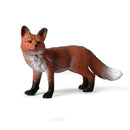 Solid Simulation Wild Animal Toy Fox Model, Specification:M-030 Great Red Fox