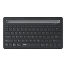 Rapoo XK100 78 Keys Wireless Bluetooth Office Business Keyboard(Black)