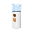 2 PCS Nano Hydraulic Instrument Facial Moisture Meter Handheld Disinfection Automatic Alcohol Spayer(White)