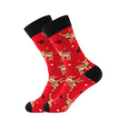 3 Pairs Autumn And Winter Colorful Animal Series Men And Women Casual Cotton Socks, Type:3(EUR 37-45)