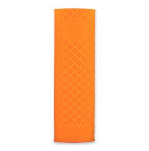 2 PCS Durable Thick Silicone Pot Handle Multicolor Thermal Insulation Sleeve Anti Skid Non Slip Soft Handle Pot Cover(Orange)