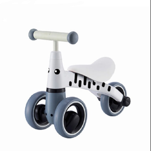 Baby Walker Balance Car without Pedals Baby Sliding Walker 1-3 Years Old Children Slide Car(Gray White)