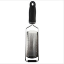 Cheese Grater Stainless Steel Blade Cheese Slicer Lemon Grater Chocolate Scraping Planer with Protective Cover(Black)