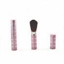 2 PCS Blush Brush Foundation Powder Brushes Makeup Tool Cosmetics Stretching Cream Brush Soft Face Make UP Beauty Essentials(Pink)