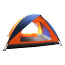 Double Double-decker Outdoor Leisure Travel Double-door Camping Tent