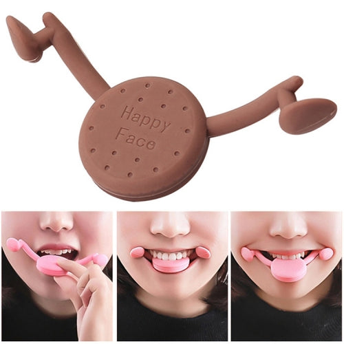 Smile Trainer Smile Straightener Raise Mouth Corner Face(Brown)