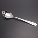 2 PCS Stainless Skull Shape Ice Cream Tea Spoons Kitchen Tools Food Drade Tea Coffee Milk Spoon Natural