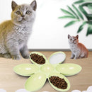 Cat and Dog Bowl Teddy Short Rice Bowl Family Pets Six-sided Petal Type Pet Supplies(Green)