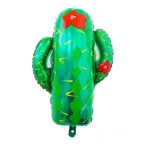 2 PCS Shaped Avocado Shape Aluminum Film Balloon Fruit Party Children Birthday Dress up Balloon(Cactus)