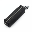 Car Keys Holder Genuine Leather Coin Purse for Men Key Wallets(Black)