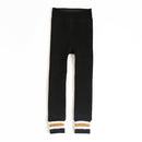 Winter Heavy Children's Leggings Lamb Down Girl Pantyhose, Size:S(Black)