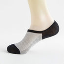 3 Pairs Mesh Breathable Invisible Deodorant Sweat Socks, Size:One Size(Black + Light Grey)
