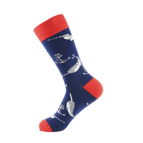 Autumn And Winter Trend Men Street Animal Series Tube Skate Socks, Type:7(EUR 39-46)