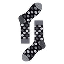 3 Pairs Autumn And Winter Simple Pattern Tube Socks, Type:3(EUR 39-46)