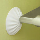 4 PCS Rubber Anti-Collision Stickers Silent Wall Protection Pad(White)