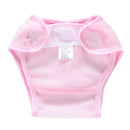 Summer Slim Breathable Waterproof Adjustable Baby Mesh Cloth Diaper, Size:M(Pink)