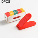 10 PCS Foldable Anti-dirty Toilet Lid Lifter(Red)