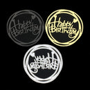 Round Happy Birthday Knife Die DIY Clip Book Album Greeting Card Making Stencil