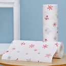 4 PCS Household Disposable Lazy Rags Wet And Dry Dual-use Absorbent Lint-free Dish Towels Kitchen Disposable Cleaning Rags, Style:Printing