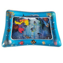3 PCS Baby Inflatable Aquarium Water Playing Cushion Prostrate Pad Toy Mat Blue 60*50cm