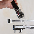 Kitchen Sink Chrome Faucet Nozzle Replacement Head Hand-held ABS Sprinkler