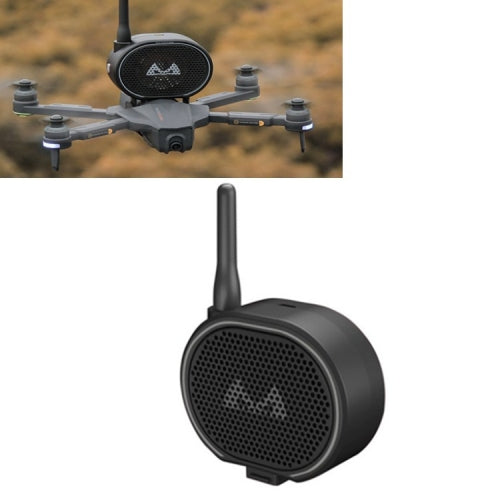 SMRC H1 Drone Walkie-Talkie Wireless Speaker Megaphone with Remote Control for DJI Mavic Pro / Mavic 2 / Phantom 3 / 4 Pro