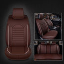 Universal PU Leather Car Seat Cover Coffee