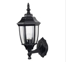 Vintage Acrylic IP67 Waterproof Courtyard Landscape Lights Hallway Lighting Wall Light without Light Source, Size:197x390mm