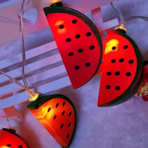 3m 20 LEDs USB Power Lantern LED Watermelon Lamp Fruit String Lamp Pendant Creative Decoration Light(Warm White Light)