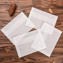 5 PCS Wallet Envelope Vintage Blank Translucent Kraft Paper DIY Gift