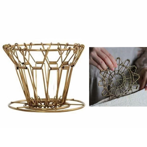 Stainless Foldable Espresso Coffee Filter Portable Reusable