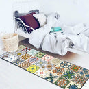 Modern Geometric Kitchen Anti-skid Mat Rugs Carpets, Size:50x160cm
