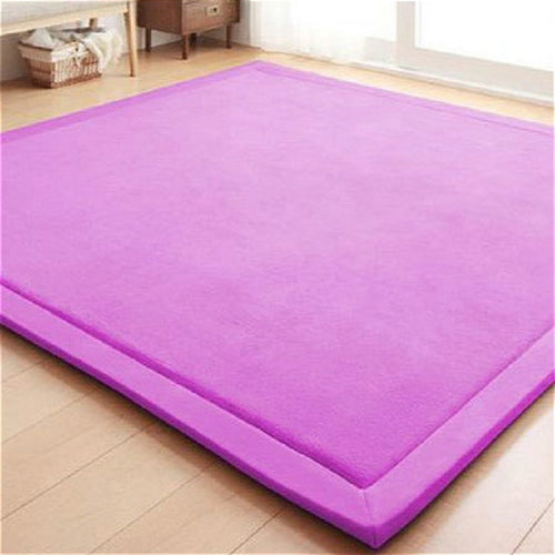 Tatami Living Room Decoration Children's Game Crawling Mat, Size:80x200cm(Violet)