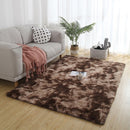 Simple Sofa Bedside Gradient Carpet Living Room Bedroom Mat, Color:Coffee, Size:50x120cm