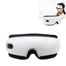 YK109 Eye Massager Charging Air Pressure Hot Compression Bluetooth Student Eye Protector, Style:English Voice(White)