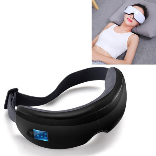 4D Eye Protector Air Pressure Eye Massager(Black)