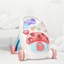 Anti-rollover Multi-function Baby Walker Trolley Toy(As Show)