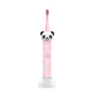 Mcomb Children Eectric Toothbrush Intelligent Timing Soft Fur Coated Cartoon Baby Toothbrush, Style:Second Gear(Pink)