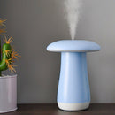 Mushroom Aromatherapy Night Light Bedroom Bedside Sleep Air Humidifier Sleep Aid Lamp Automatic Alcohol Sprayer(Blue)