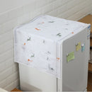 Simple Printing Refrigerator Household Appliance Waterproof Kitchen Storage Dust Cover(Animal)